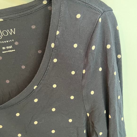 A Glow Maternity Top with Polka Dots Size Medium - Maternity - Picture 4 of 10